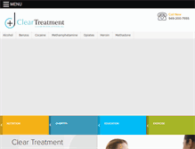 Tablet Screenshot of cleartreatment.org